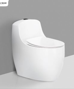 Bồn cầu liền khối men sứ kháng khuẩn SJ-BC0138B