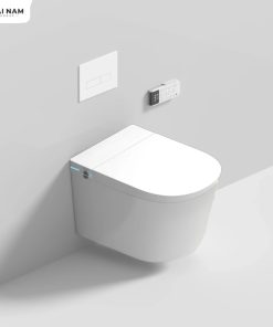 Bồn cầu thông minh treo tường đa chức năng 0201W (1)