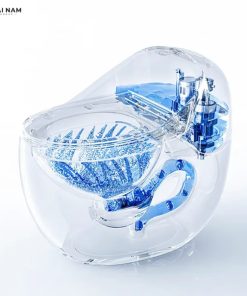 Bồn cầu trứng men sứ Nano cao cấp SJ-662 (2)