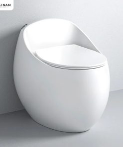 Bồn cầu trứng men sứ Nano cao cấp SJ-662 (2)