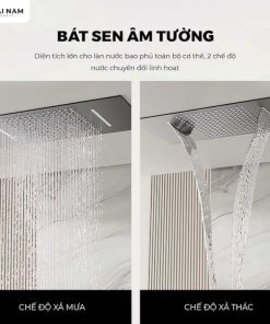 Sen cây âm trần hiển thị nhiệt độ Smart cao cấp SJ-SA0169