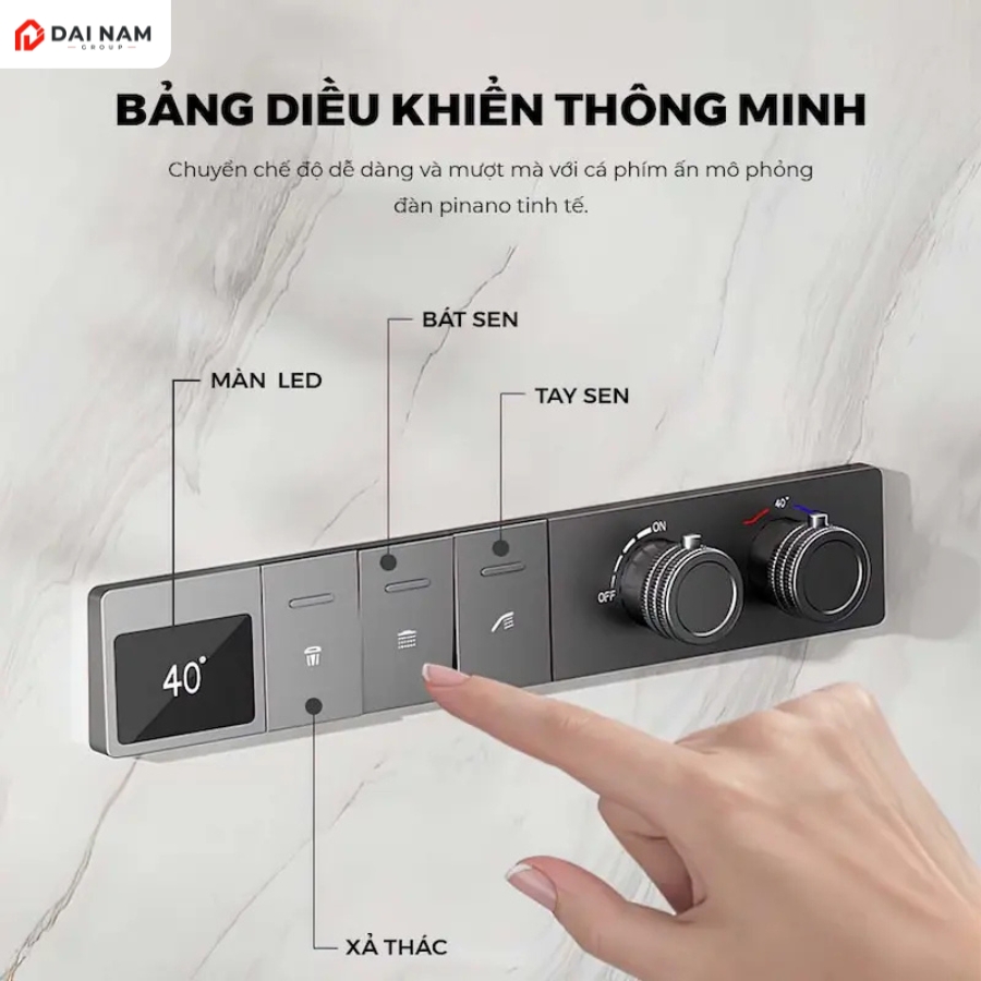 Sen cây âm trần hiển thị nhiệt độ Smart cao cấp SJ-SA0169 (4)