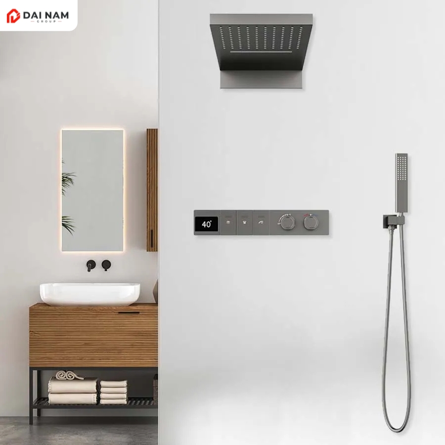 Sen cây âm tường Smart hiển thị nhiệt độ cao cấp SJ-SA0171 (2) Sen cây âm tường Smart hiển thị nhiệt độ cao cấp SJ-SA0171